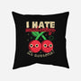 Mood Swings-none removable cover throw pillow-Unfortunately Cool