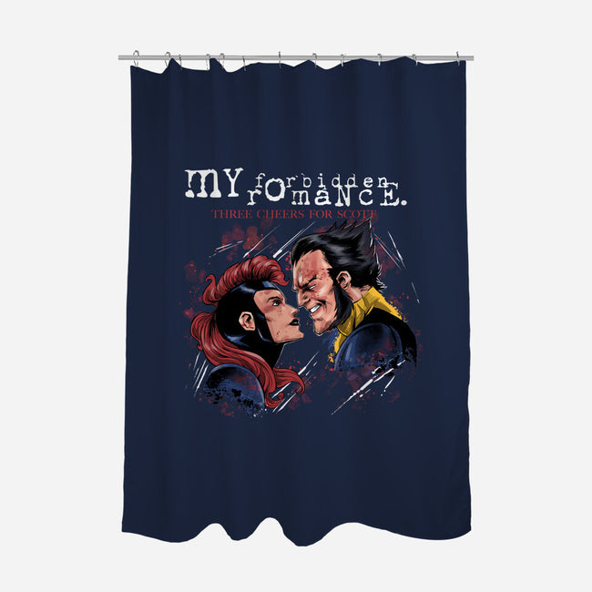 My Forbidden Romance-none polyester shower curtain-zascanauta