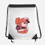 Sea Friendship-none drawstring bag-estudiofitas