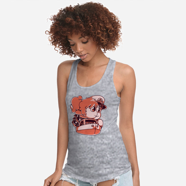 Sea Friendship-womens racerback tank-estudiofitas