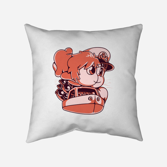 Sea Friendship-none removable cover w insert throw pillow-estudiofitas