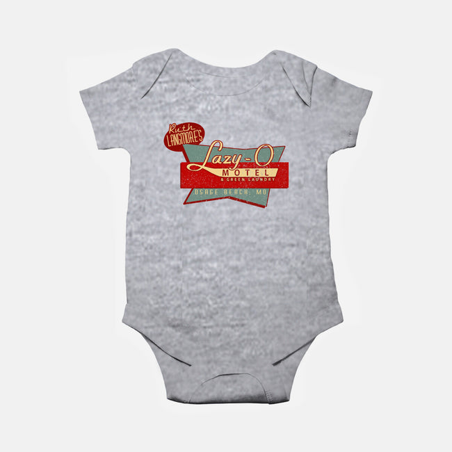 Ruth Langmore's Lazy O-baby basic onesie-SubBass49