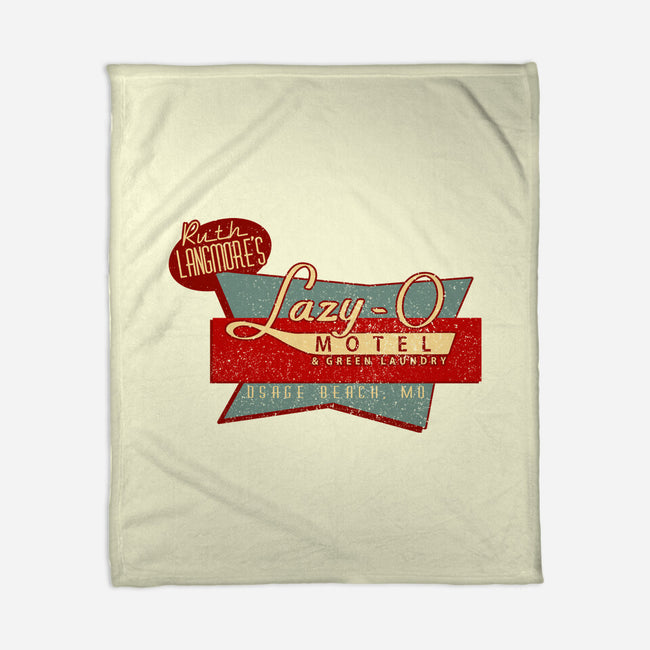 Ruth Langmore's Lazy O-none fleece blanket-SubBass49