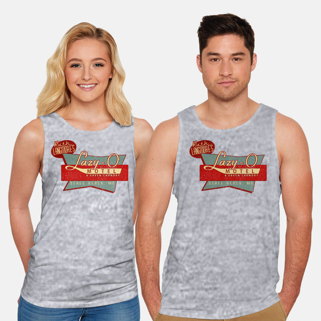 Ruth Langmore's Lazy O-unisex basic tank-SubBass49