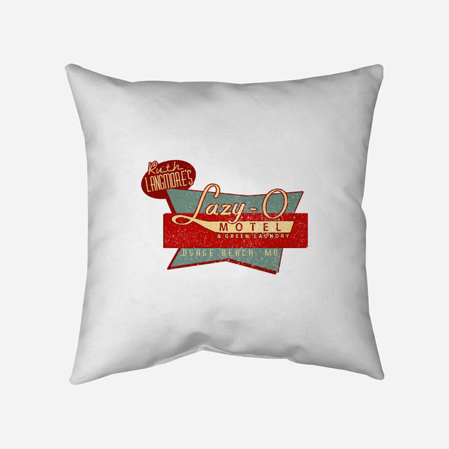 Ruth Langmore's Lazy O-none removable cover w insert throw pillow-SubBass49