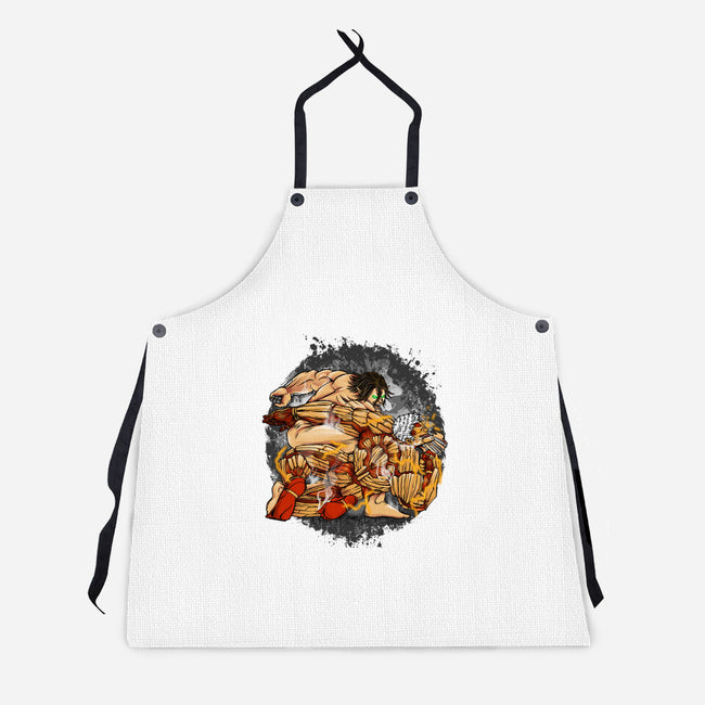 Titan Punch-unisex kitchen apron-joerawks