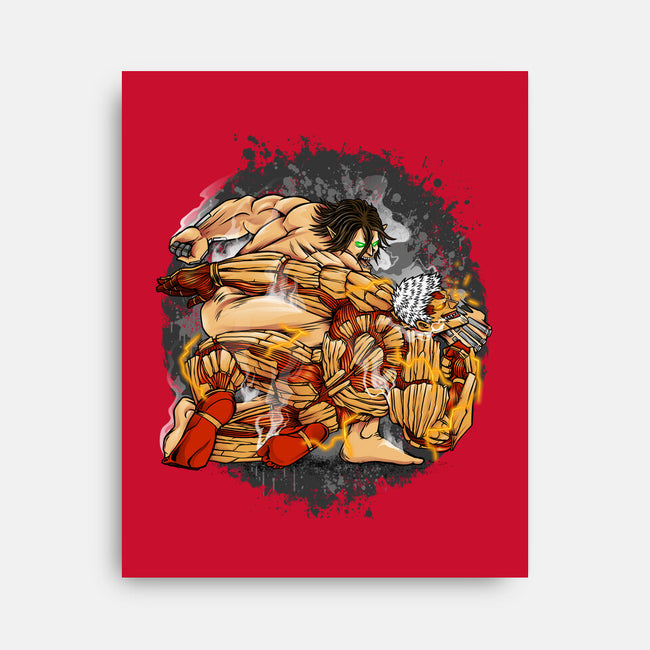 Titan Punch-none stretched canvas-joerawks