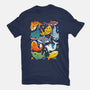 Shark Family-unisex basic tee-Vallina84