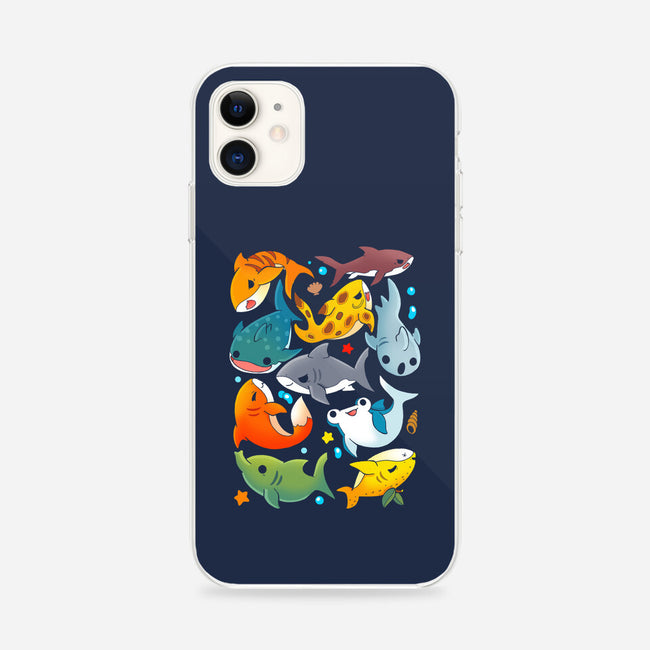 Shark Family-iphone snap phone case-Vallina84
