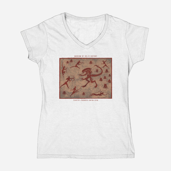 Alien Age-womens v-neck tee-Getsousa!