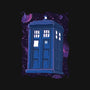 Pixel Tardis-none matte poster-danielmorris1993