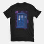 Pixel Tardis-unisex basic tee-danielmorris1993