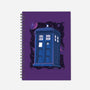 Pixel Tardis-none dot grid notebook-danielmorris1993