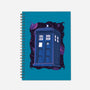 Pixel Tardis-none dot grid notebook-danielmorris1993