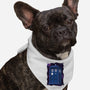 Pixel Tardis-dog bandana pet collar-danielmorris1993