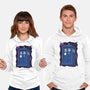 Pixel Tardis-unisex pullover sweatshirt-danielmorris1993