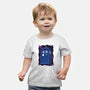 Pixel Tardis-baby basic tee-danielmorris1993