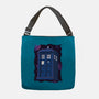 Pixel Tardis-none adjustable tote-danielmorris1993