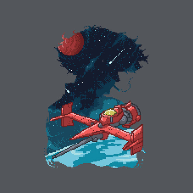 Pixel Space Cowboy-mens premium tee-danielmorris1993