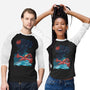 Pixel Space Cowboy-unisex baseball tee-danielmorris1993