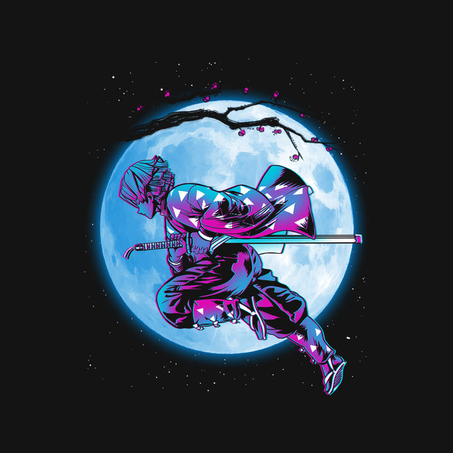 Zenitsu Under The Moon-unisex pullover sweatshirt-ddjvigo