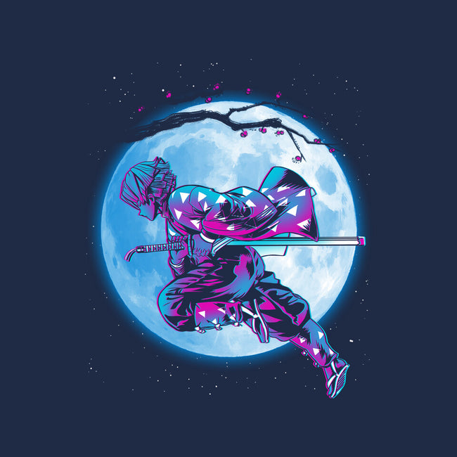 Zenitsu Under The Moon-womens basic tee-ddjvigo