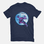 Zenitsu Under The Moon-womens basic tee-ddjvigo