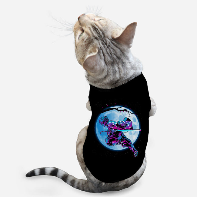 Zenitsu Under The Moon-cat basic pet tank-ddjvigo