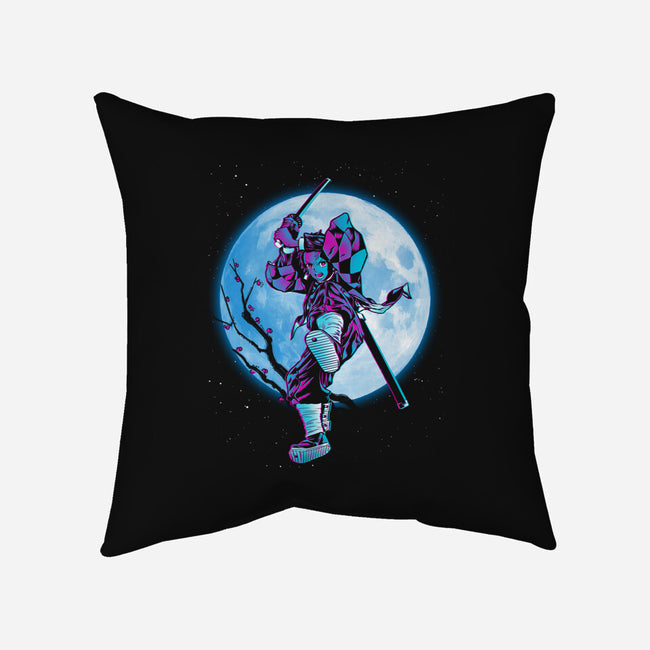 Tanjiro Under The Moon-none removable cover w insert throw pillow-ddjvigo