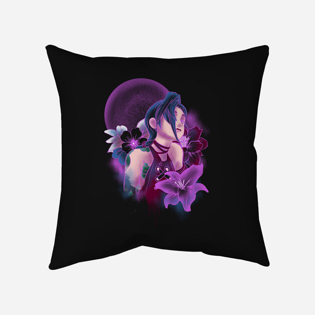 Jinx In Moonlight-none removable cover throw pillow-fanfabio