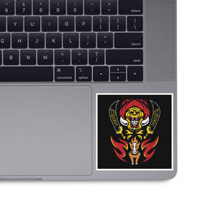 Desert Demigod And Tiny Horse