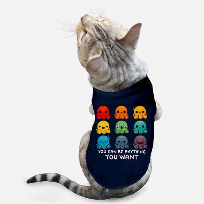 You Can Be Anything-cat basic pet tank-Vallina84