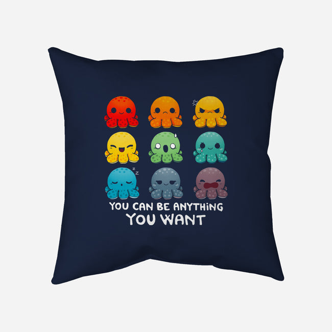 You Can Be Anything-none removable cover w insert throw pillow-Vallina84