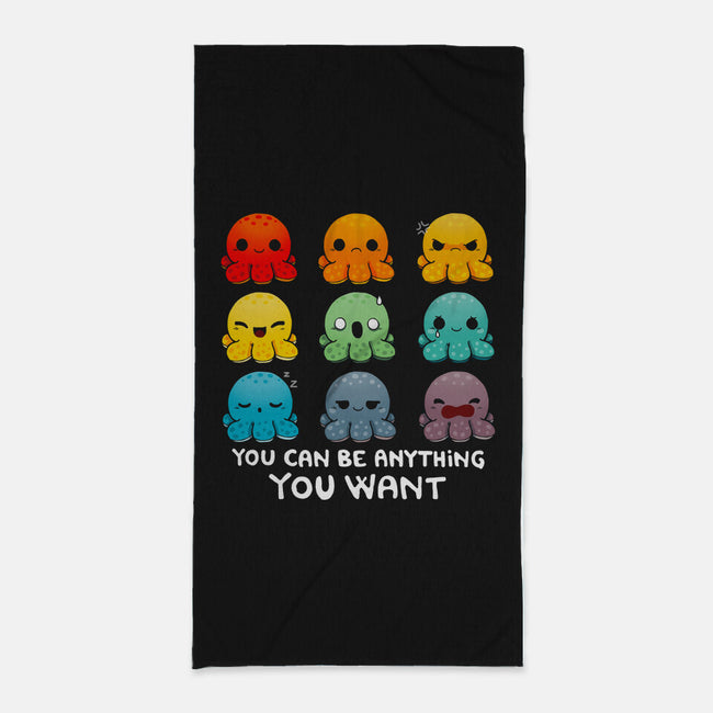 You Can Be Anything-none beach towel-Vallina84