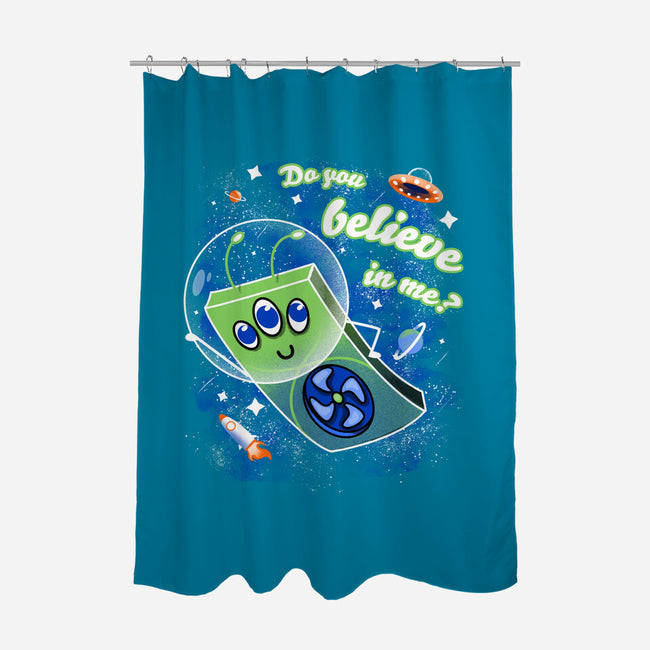Believe In Me-none polyester shower curtain-IKILO