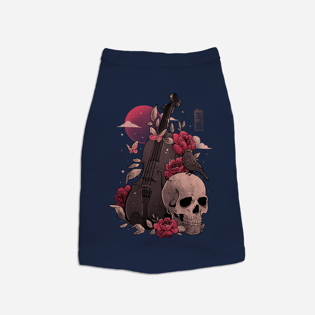 Death And Music-cat basic pet tank-eduely