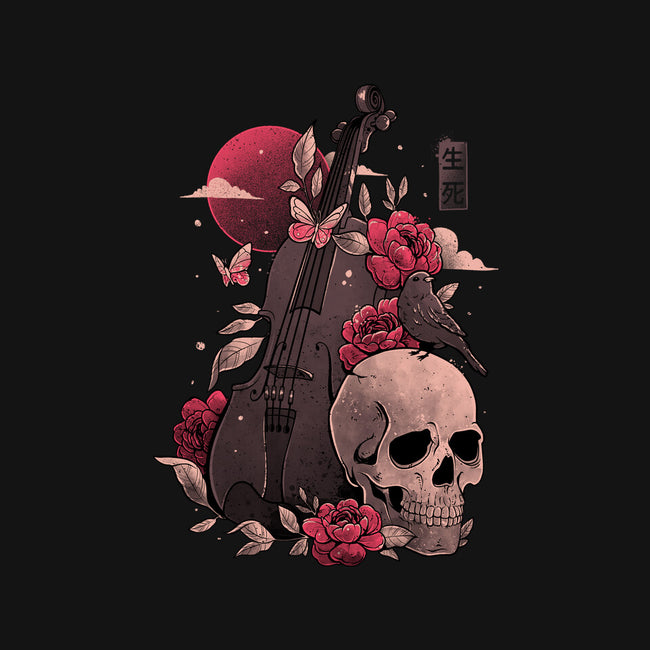Death And Music-mens basic tee-eduely