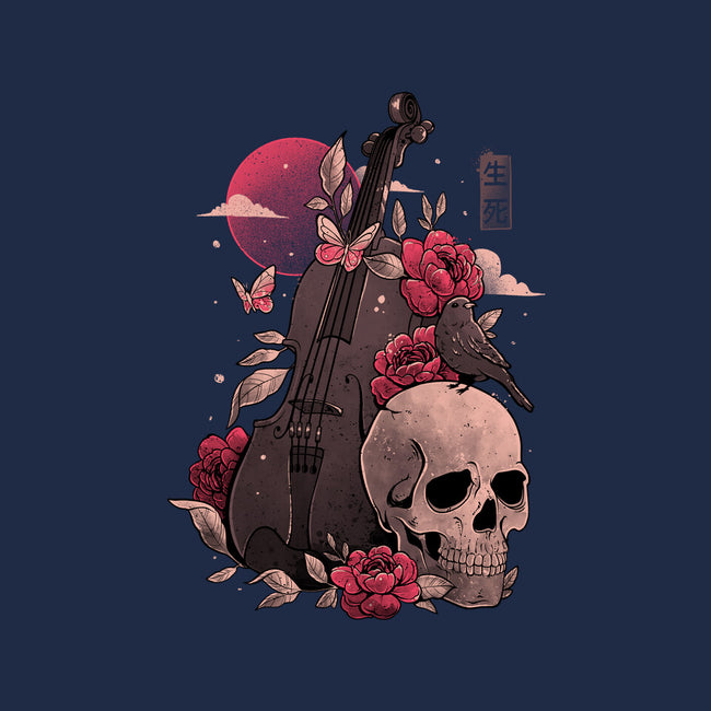 Death And Music-mens basic tee-eduely