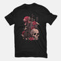Death And Music-womens fitted tee-eduely