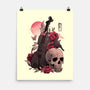 Death And Music-none matte poster-eduely