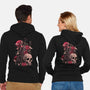 Death And Music-unisex zip-up sweatshirt-eduely