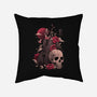 Death And Music-none removable cover w insert throw pillow-eduely