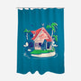 Master House-none polyester shower curtain-estudiofitas