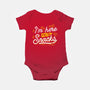 Here For The Snacks-baby basic onesie-tobefonseca