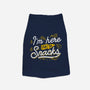 Here For The Snacks-dog basic pet tank-tobefonseca