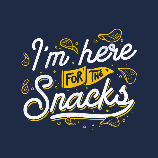 Here For The Snacks-womens basic tee-tobefonseca