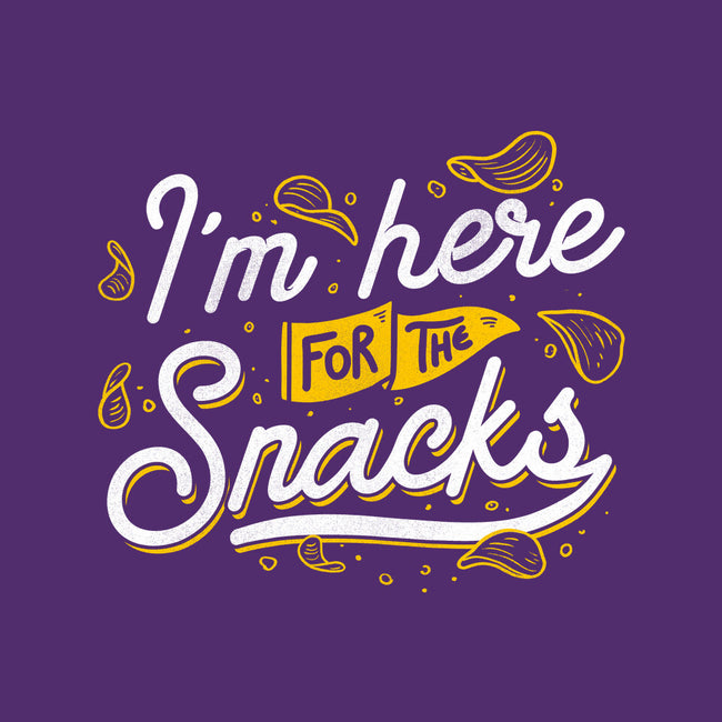 Here For The Snacks-womens off shoulder tee-tobefonseca