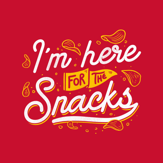 Here For The Snacks-baby basic onesie-tobefonseca