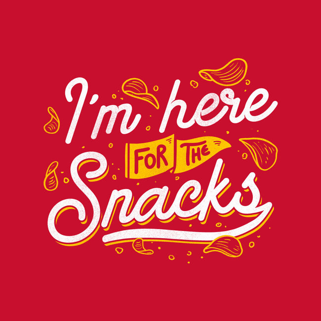 Here For The Snacks-none stretched canvas-tobefonseca