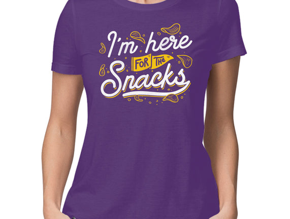 Here For The Snacks